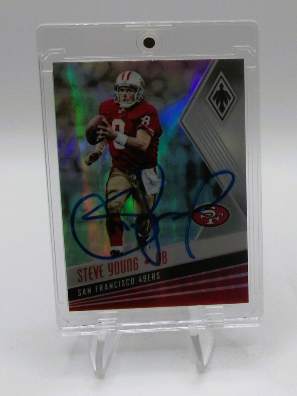 Steve Young Signed Card With COA (PC484847) (49ers)
